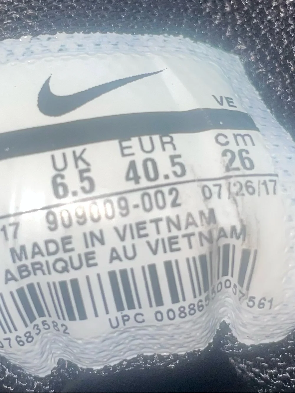 Nike training season